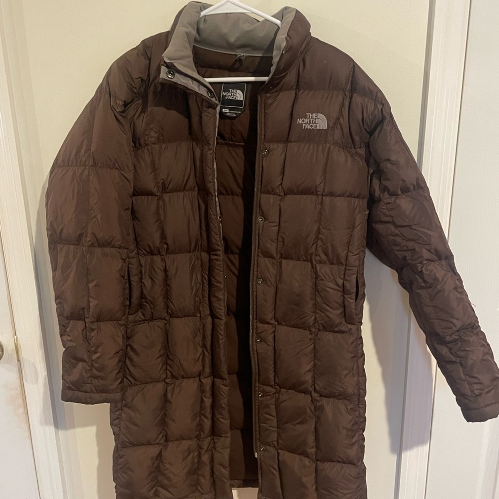 Brown The North Face Down Jacket - image 2